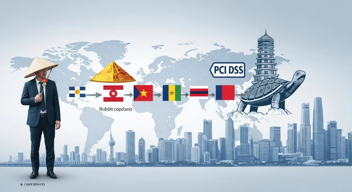 Dịch vụ An ninh mạng Việt Nam vươn tầm quốc tế, khẳng định uy tín với chuẩn PCI DSS trên bản đồ công nghệ toàn cầu.