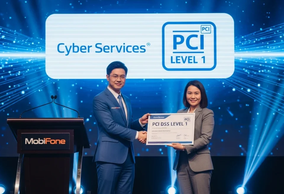 MobiFone vinh dự nhận chứng chỉ PCI DSS Level 1, khẳng định cam kết vững chắc về an toàn và bảo mật thông tin khách hàng. Đây là minh chứng cho nỗ lực không ngừng nghỉ của MobiFone trong việc xây dựng môi trường số tin cậy.