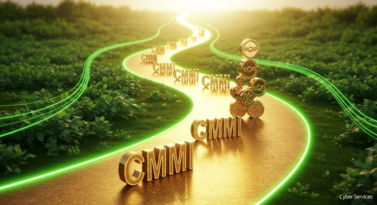Con đường dẫn đến thành công với CMMI - biểu tượng của sự trưởng thành và phát triển bền vững. Cyber Services.