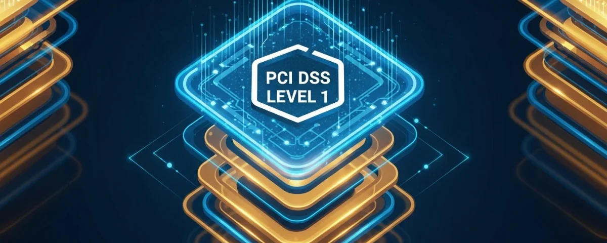 Nâng tầm bảo mật với chứng nhận PCI DSS Level 1, vững chắc và cam kết mang lại sự an tâm tuyệt đối cho mọi giao dịch. Cyber Services - Đồng hành cùng bạn trên hành trình an toàn số.