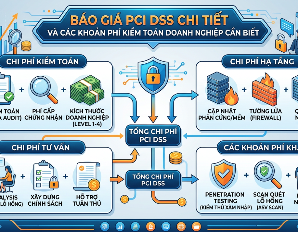 Báo giá PCI DSS chi tiết và các khoản phí kiểm toán doanh nghiệp cần biết