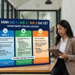 So Sánh SOC 1 SOC 2 SOC 3 Chi Tiết: Doanh Nghiệp Cần Báo Cáo Nào?